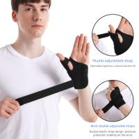 Muñequera de nailon para pulgar, férula Flexible para Tendinitis, banda protectora de muñeca, protector de muñeca elástico ligero y cómodo - details 14