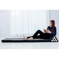 Cómodo Colchón De Suelo con Cojín De Lectura, Futón Japonés, Cama Plegable O Esterilla De Masaje Tailandés, 170 x 53 cm, Azul Claro - details 185