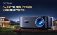 Netfix Oficial & Auto Keystone/Focus Proyector, 30000 Lúmenes Proyector WiFi6 Bluetooth FHD 1080P Nativo ,Android TV 12.0,1000 ANSI  Proyector , Proyector Exterior Cine en Casa con Netflix 7000+ Apps - details 0