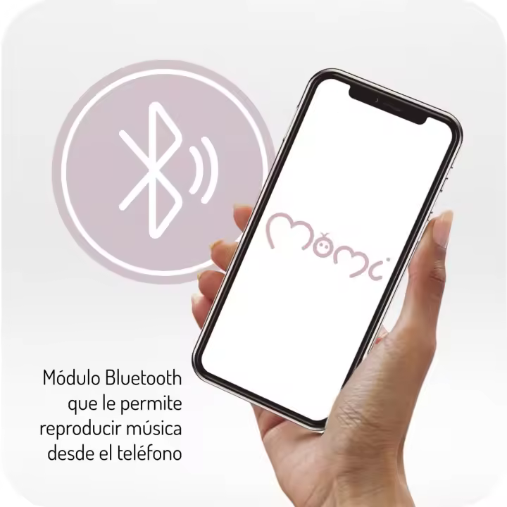 Mecedora Plegable para Niños hasta 9kg Control Remoto Bluetooth Funciona con Pilas/Electricidad - 1