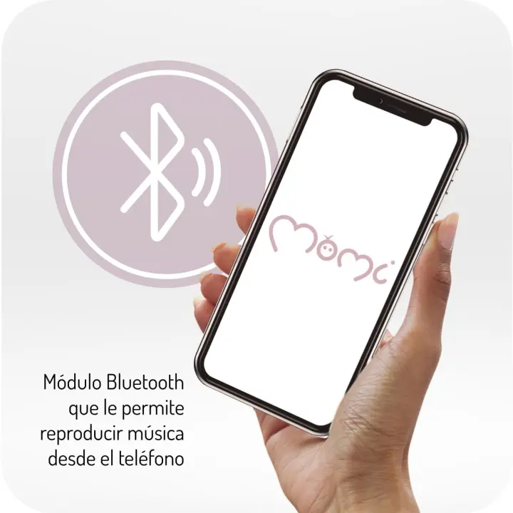 Mecedora Plegable para Niños hasta 9kg Control Remoto Bluetooth Funciona con Pilas/Electricidad - 1