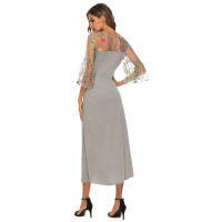 NOVEDAD DE VERANO 2025, vestido grande bordado de encaje para mujer, falda larga, superventas - details 3