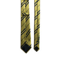 Corbata amarilla y negra con escudo adulto niño disfraz mago bruja cosplay oro envio urgente - details 2