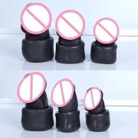 Leten Extender Realistic Condom Delay Ejaculation Sleeve Dick Male Dildo Sex Toys for Men Adult Erotic Goods - details 15