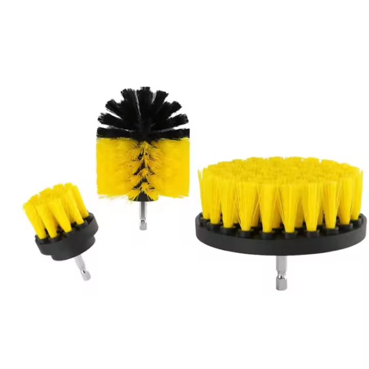 Juego de Brochas para Taladro Eléctrico Cepillo de Limpieza Multiuso para Polimento de Coche, Cocina, Baño Equipo de Limpieza de Alta Potencia - 1