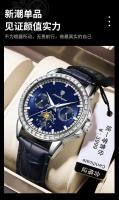 Cinturón de lujo de marca suiza Reloj para hombre Reloj multifuncional de moda - details 3