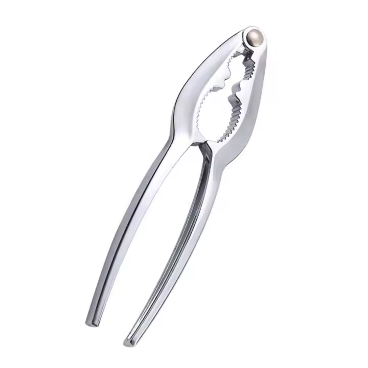 Abridor de castañas, Clip de Cascanueces, diseño ergonómico, portátil, para frutos secos, nueces de Brasil - 1