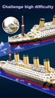 Pequeñas partículas de bloques de construcción juguetes de montaje rompecabezas crucero bloque de construcción kit de modelo de regalo de cumpleaños Titanic - details 5