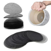 Juego de  100/50 Tolvas para Flores con Malla Circular Impermeable Anti-corrosión para Drainaje Breatable Herramienta Horticultural para Plantas - details 1