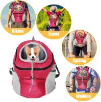 Mochila para Perros Transpirable Diseño de Cabeza y Espalda Acolchada Ideal para Pasear, Bicicletar, Senderismo, Acampar - details 2