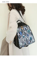 Mochila de Viaje para Mujer Oxford Bolsa de Escuela para Libros Pequeña Casual Ligera Mochila de Ocio para Damas - details 19