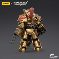 JOYTOY 1/18 figura de acción The Horus Heresy Legio Custodes Aquilon Terminator Squad Aquilon con Infernus Firepike - details 1