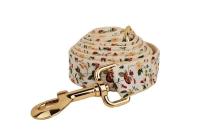 Conjunto correa perro, Collar con nombre personalizado perros pequeños y medianos, placa identificación personalizada, arnés - details 4