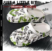Sandalias De Hombre Talla Grande Con Suela Gruesa Antideslizante Para Playa Y Jardín EVA Cómodas Clogs Casuales Color Camuflaje - details 2