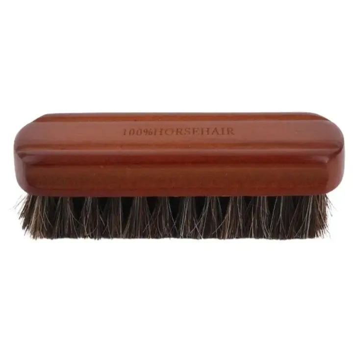 Cepillo de limpieza de cuero de crin de caballo suave, herramienta para detalles del Interior del coche, limpieza y lavado. - 1