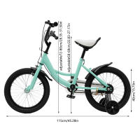 Bicicleta Deportiva para Niños de Acero al Carbono Aleado Estabilizadores Cuero PU Diseño Creativo - details 5