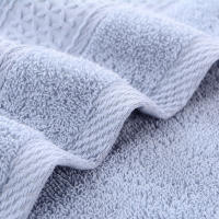 100% algodón cara absorbente puro lavado a mano ducha de pelo toalla de microfibra baño hotel familiar - details 1