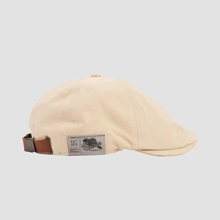 Gorros Peaky Blinders de algodón para hombre y mujer, boinas de estilo occidental británico, gorra de hiedra clásica, boina de lino Vintage, Invierno - 1