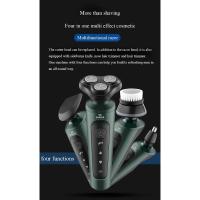 Afeitadora Eléctrica Resistente al Agua Máquina de Afeitar Rotativa con Batería Recargable para Hombres Uso en Húmedo y Seco - details 2