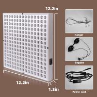 Panel de terapia de luz roja infrarroja lejana, cuidado de la belleza, rojo profundo 660nm y infrarrojo cercano 850nm, Combo de luz (225 LED) - details 7