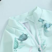 Traje de Baño de Bebé con Estampado de Ballena Rash Guard de Manga Larga - details 8