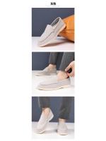 Mocasines británicos nuevos de 2025, estilo retro, informales, sin cordones, para conducir, de alta gama, para parejas. - details 1