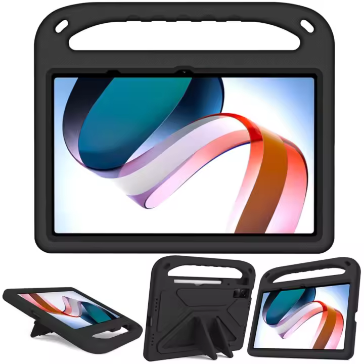 Funda de goma EVA segura para niños, carcasa con soporte para Xiaomi Pad 6, 5 Pro, Redmi Pad 10,6, 2022, SE, 11 pulgadas, a prueba de golpes, Mi Pad 4 Plus - 1