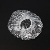 Orejeras desechables impermeables para salón de belleza, gorros protectores para las orejas, transparentes, para baño y ducha, 100 piezas - details 1