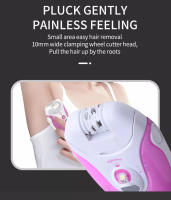 Kemei-depiladora eléctrica 3 en 1 para mujer, depilación Facial de cuerpo completo, Bikini femenino, axilas, piernas, afeitadora, recortadora, depiladora para mujer - details 4