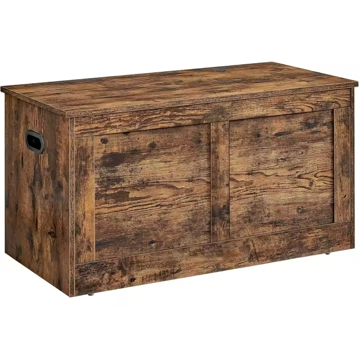 Estante de Almacenamiento de Zapatos con 2 Bisagras Seguras Estilo Granja para Hogar, Oficina, Sala de Estar Blanco Mate LSB164W01 - 1