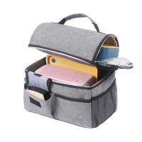 Bolsa de almuerzo térmica portátil de 10L, caja de comida duradera, impermeable, nevera de oficina, caja con aislamiento de hielo, bolsa de cena Oxford para acampar - details 5