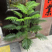Palmera Artificial grande de 65/82cm, plantas falsas altas, ramas de Monstera Tropical, hojas verdes de plástico para decoración al aire libre del jardín y el hogar - details 2