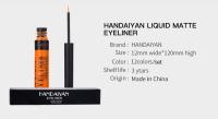 HANDAIYAN Juego de delineador de ojos líquido mate de 12 colores, delineador de ojos colorido intenso metálico resistente al agua, larga duración, punta ultrafina a prueba de manchas - details 8
