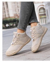 Zapatos de algodón cálidos de terciopelo impermeables antideslizantes zapatos de cinco dedos descalzos de suela gruesa para mujer - details 16
