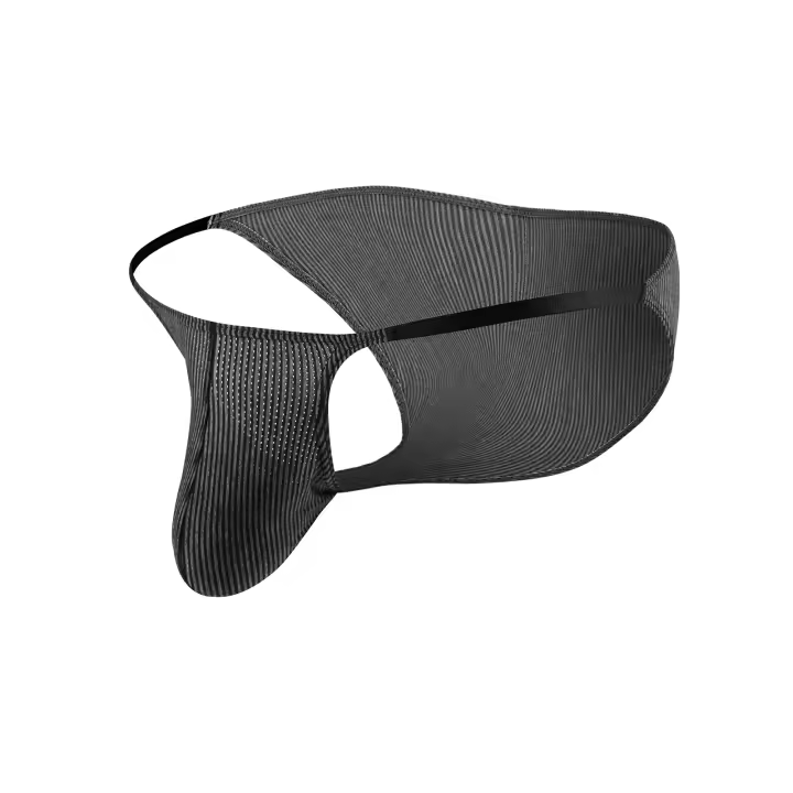 Ropa Interior Sexy Hombres Calzoncillos Mini Bragas Masculinas Bolsa de Pene Cuerda Cintura Baja Bikini Hombre Lencería Calzoncillos Eróticos - 1
