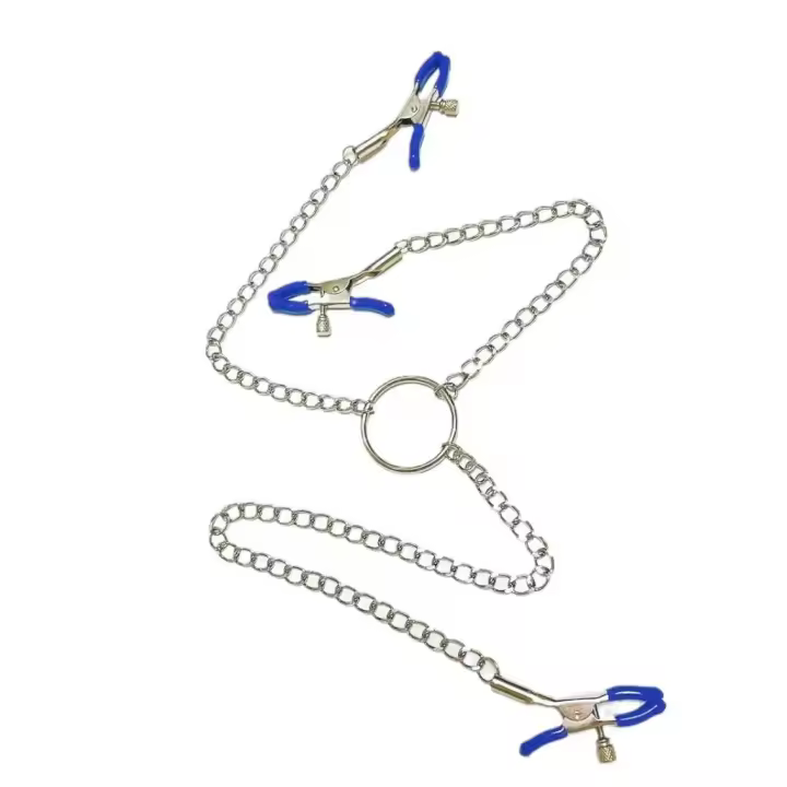 Clips de Leche de Acero Inoxidable Leten Estilo Mariposa para Parejas Clips de Pezón Sensuales - 1