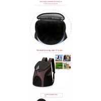 Bolsa de transporte para gatos, plegable, doble hombro, portátil, productos para mascotas, mochila transpirable de viaje al aire libre, venta directa de fábrica - details 1
