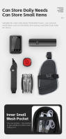 WEST BIKING-bolsa para SILLÍN de bicicleta, bolsa de almacenamiento para herramientas de ciclismo, de liberación rápida, reflectante, impermeable, accesorios para bicicleta de montaña y carretera - details 5