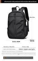 Nueva tendencia de la calle: mochila de moda para hombres, mochila ligera para niñas, mochila de alto valor. - details 0