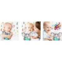 Lindo animal de Plush, juguete para bebé iluminado, nasido Juguete musical para recién, adaptado para niños y niños de 0 a 36 meses (GRIs) - details 1