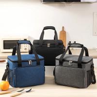 Fiambrera impermeable y aislada Bolsa de almuerzo reutilizable con correa ajustable para el hombro - details 5