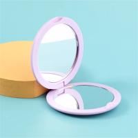 Esfuerzo de Belleza Portátil Espejo de Maquillaje Plegable Mini Doble Cara Color Crema - details 10