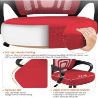 Silla de Oficina Ergonómica Transpirable, Ajustable en Altura, Soporte Lumbar, Giratoria para Max 136 KG - details 23