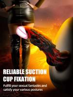 Leten Vibrador Anal Másallar Control Remoto Monstruo para Mujeres Estimulador de Zona G y Anus - details 5