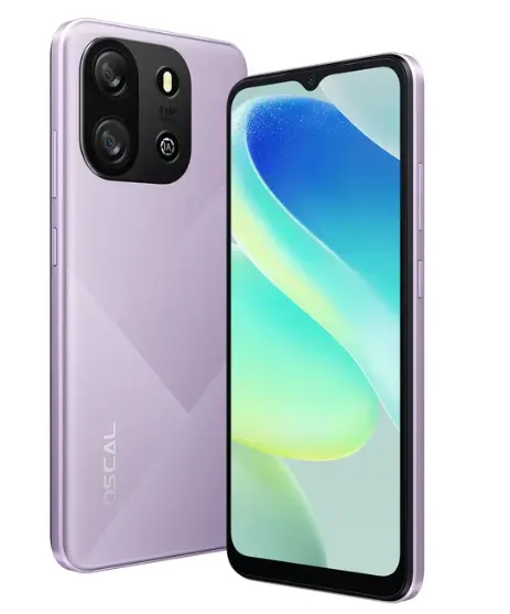 Blackview Oscal FLAT 1C Smartphone de 6.51 Pulgadas con Pantalla de Alta Definición de 60HZ, 2GB de Ram, 32GB de Almacenamiento, 4700mAh de Batería, Reconocimiento Facial, Conectividad USB Tipo-C, Androide 13 - 1