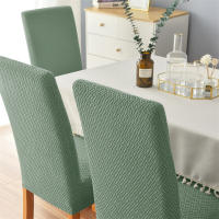 Funda elástica para silla, funda barata para silla, tamaño Universal, asiento elástico para casa, fundas para sillas de sala de estar, para comedor en casa - details 8