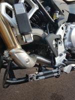 Silenciador de Motocicleta de Aventura MODIFIED de RESPRACE para BMW F750GS F850GS F 850 GS 2018-2023 Tubo de Enlace Medio Modificado Borrador de Catalizador Eliminado Accesorio de Escape de Motocicleta - details 12