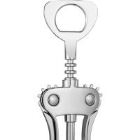 Abridor de vino fácil de utilizar con abrebotellas de cerveza Set Abrebotellas Premium 4 en 1 - Acero Cromado y Zinc, Asas Antideslizantes, Incluye Sacacorchos Al Vacío Guía Goteo Cortador, Ideal para Regalo y Enólogos - details 6