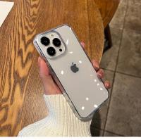 16ProMax funda de teléfono transparente de lujo para iPhone 15 13 12 11 14 16 Pro Max X XR XS 7 8 Plus cubierta trasera de parachoques a prueba de golpes - details 0