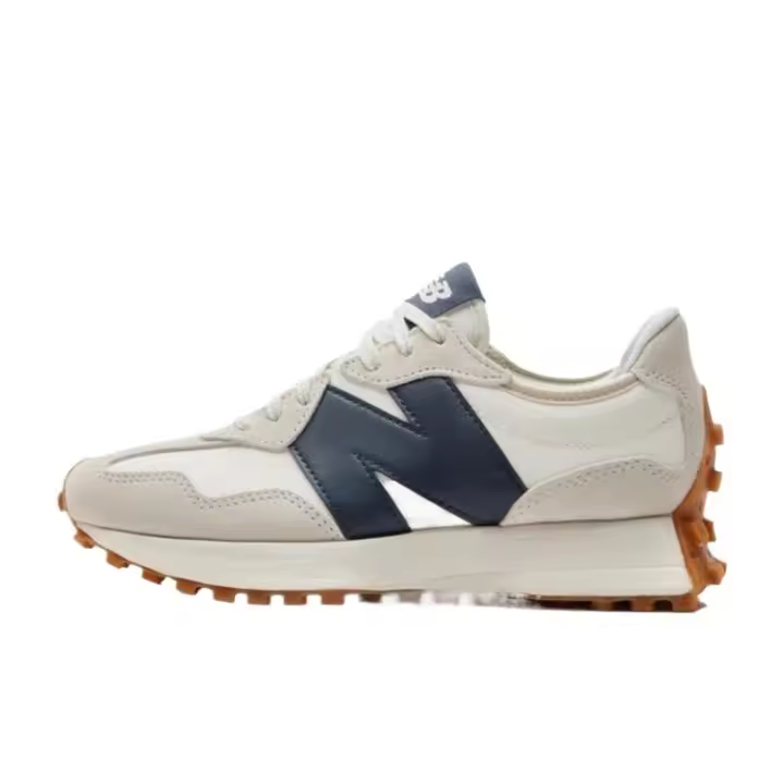 【100% auténtico】 Leten NB 327 Grey Navy MS327KB para hombres y mujeres Zapatos para correr retro casuales - 1